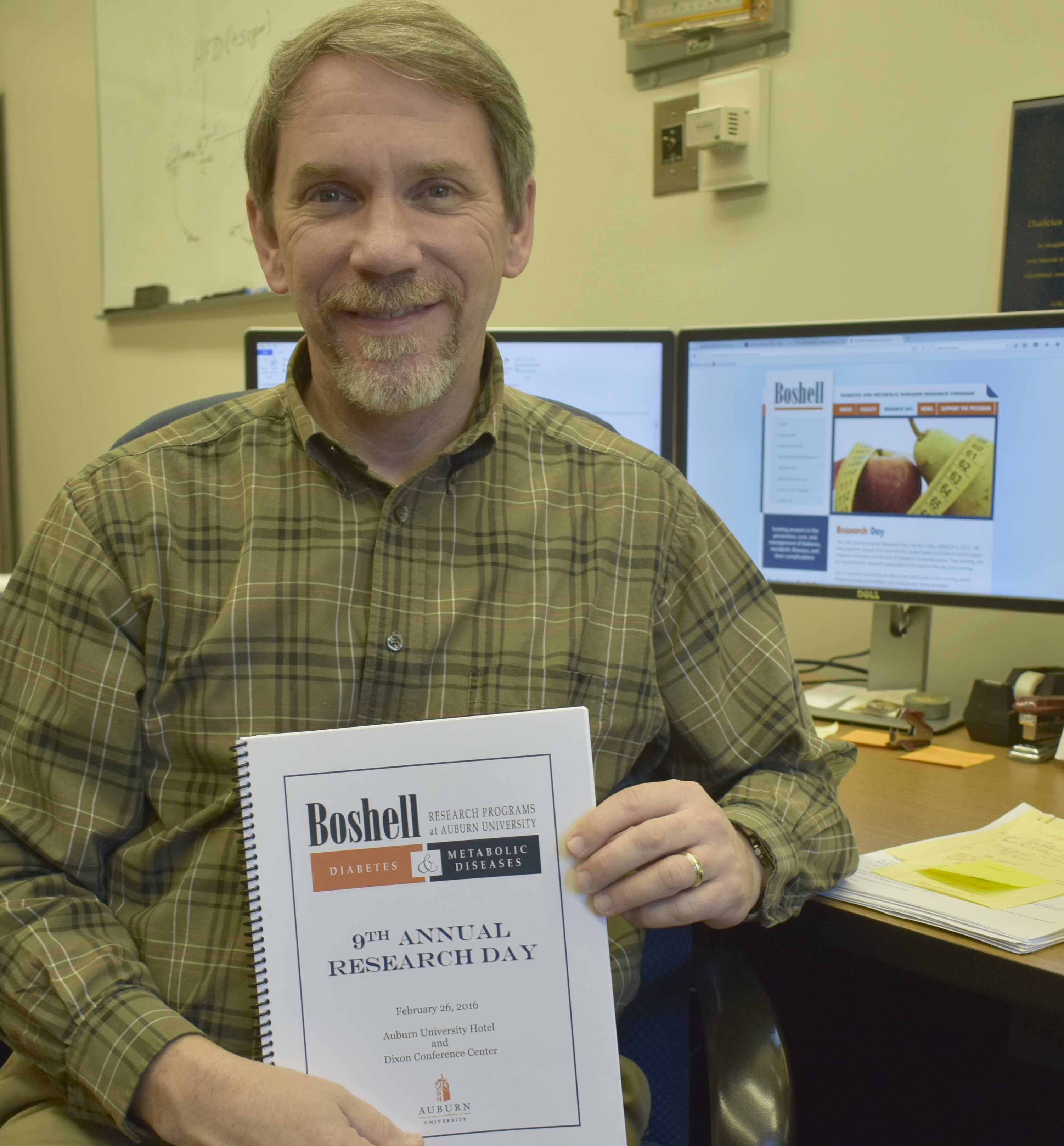 Professor Robert Judd, chair of Auburn’s Boshell Diabetes and Metabolic Diseases Research Program, and fellow researchers will host the 10th annual Boshell Research Day March 3 at The Hotel at Auburn University and Dixon Conference Center.